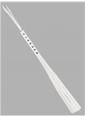 Флогер S&M Fancy Leather Floger, WHITE 280121 sLash