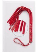 Флогер S&M Fancy Leather Floger, RED 280130 sLash