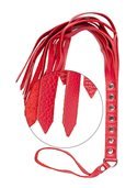 Флогер S&M Fancy Leather Floger, RED 280131 sLash