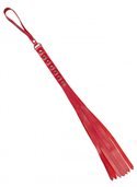 Флогер S&M Fancy Leather Floger, RED 280131 sLash