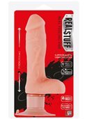 Вибромассажер на присоске REALSTUFF 7INCH VIBRATOR , FLESH DT20935 Dream Toys