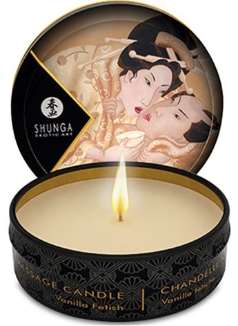 Массажная свеча MASSAGE CANDLE VANILLA FETISH, 30 мл T274601 Shunga