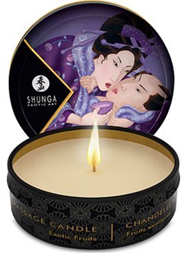 Массажная свеча MASSAGE CANDLE EXOTIC FRUITS, 30 мл T274602 Shunga