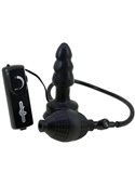 Надувной анальный плаг с вибрацией THE KNIGHT INFLATABLE VIBRATING PLUG DT50937 Seven Creations