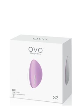 Вибромассажер OVO S2 RECHARGEABLE LAY ON, ROSE OVOS2ROS OVO