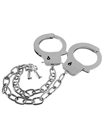 Металлические наручники GP METAL HANDCUFFS LONG CHAIN T520054 Guilty Pleasure