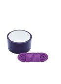 Набор BONDX BONDAGE RIBBON & LOVE ROPE, PURPLE DT21006 Dream Toys