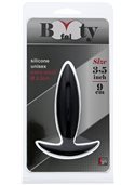 Анальная пробка BOOTYFUL XTRA SMALL 3.5INCH, BLACK DT21010 Dream Toys