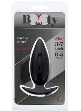 Анальная пробка BOOTYFUL SMALL 3.7INCH, BLACK DT21011 Dream Toys