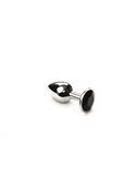 Анальная пробка,Silver Black Diamond,S 280950 sLash