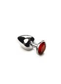 Анальная пробка,Silver Ruby,L 280932 sLash