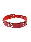 Ошейник Slave leather collar, RED 280241 sLash