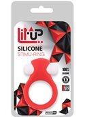 Эрекционное кольцо LIT-UP SILICONE STIMU RING 2, RED DT21157 Dream Toys