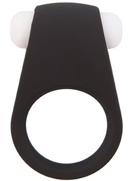 Эрекционное кольцо LIT-UP SILICONE STIMU RING 4, BLACK DT21160 Dream Toys