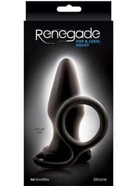 Анальная пробка RENEGADE POP & LOCK ROCKY T280187 NS Novelties