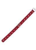 Ошейник Leather Restraints Collar, RED 280164 sLash