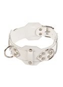 Ошейник VIP Leather Collar, WHITE 280171 sLash