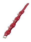 Ошейник VIP Leather Collar, RED 280170 sLash