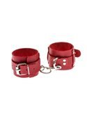 Наручники Leather Dominant Hand Cuffs, RED 280152 sLash