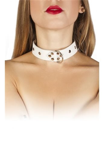 Ошейник  Dominant Collar, WHITE 280168 sLash