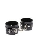 Наручники Leather Restraints Hand Cuffs, BLACK 280157 sLash