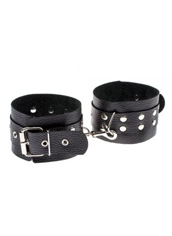 Оковы Leather Restraints Leg Cuffs, BLACK 280160 sLash