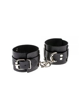 Наручники Leather Dominant Hand Cuffs, BLACK 280151 sLash