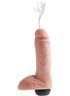 Фаллоимитатор с имитацией семяизвержения KC 8 SQUIRTING COCK, FLESH DT44775 Pipedream