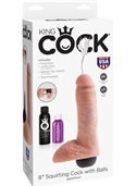 Фаллоимитатор с имитацией семяизвержения KC 8 SQUIRTING COCK, FLESH DT44775 Pipedream
