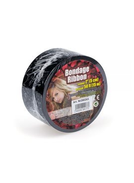 Лента для бондажа BONDAGE RIBBON BLACK 280265 sLash