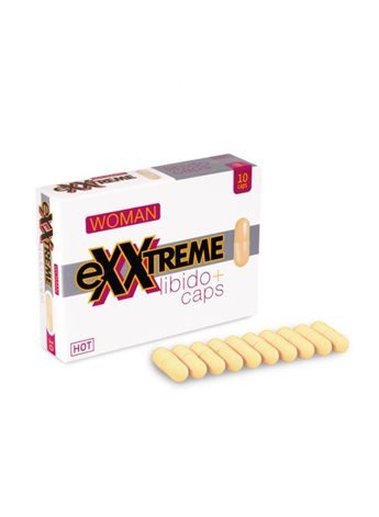 Капсулы для повышения либидо для женщин eXXtreme, 10 шт в упаковке H44577 HOT