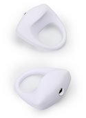 Эрекционное кольцо LIT-UP SILICONE STIMU RING 8 WHITE DT21240 Dream Toys