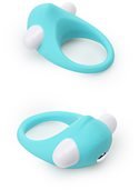 Эрекционное кольцо LIT-UP SILICONE STIMU RING 6 BLUE DT21237 Dream Toys