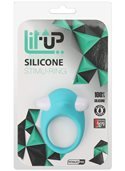 Эрекционное кольцо LIT-UP SILICONE STIMU RING 6 BLUE DT21237 Dream Toys