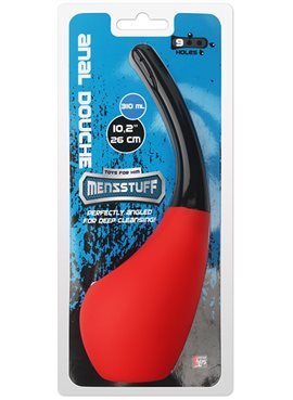 MENZSTUFF 310ML ANAL DOUCHE RED/BLACK DT21176 Dream Toys