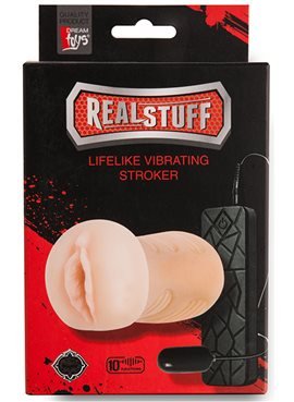 Вагина мастурбатор REALSTUFF VIBRATING MASTURBATOR PUSSY DT21207 Dream Toys