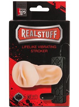 Вагина мастурбатор REALSTUFF VIBRATING MASTURBATOR PUSSY DT21209 Dream Toys