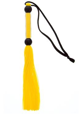 Флогер GP SILICONE FLOGGER WHIP YELLOW T520084 Guilty Pleasure