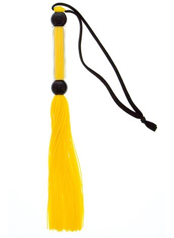 Флогер GP SILICONE FLOGGER WHIP YELLOW T520084 Guilty Pleasure