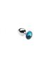Анальная пробка,Silver Topaz, S 281082 sLash