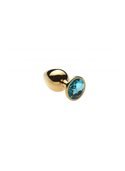 Анальная пробка,Gold Topaz,L 280988 sLash
