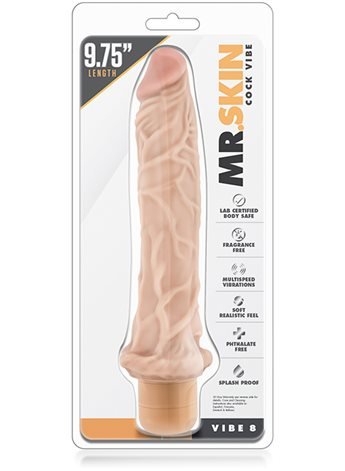 Вибратор MR. SKIN COCK VIBE 8 T330470 Blush
