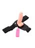 Удлинняющий страпон с вибрацией Stunt Cock - Natural 291662 Chisa