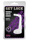 Кольцо Double Girth Cages-clear 291010 Chisa