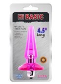 Плаг NICOLE'S Vibra Plug-Pink 291320 Chisa