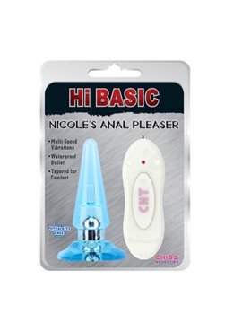Плаг NICOLE'S Anal Pleaser-Blue 291323 Chisa