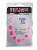 Анальная цепочка SASSY Anal Beads-Pink 291324 Chisa