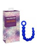 Анальная цепочка BENDY BEADS-Indigo 291341 Chisa