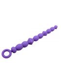 Анальная цепочка BENDY BEADS-purple  291342 Chisa