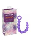 Анальная цепочка BENDY BEADS-purple  291342 Chisa